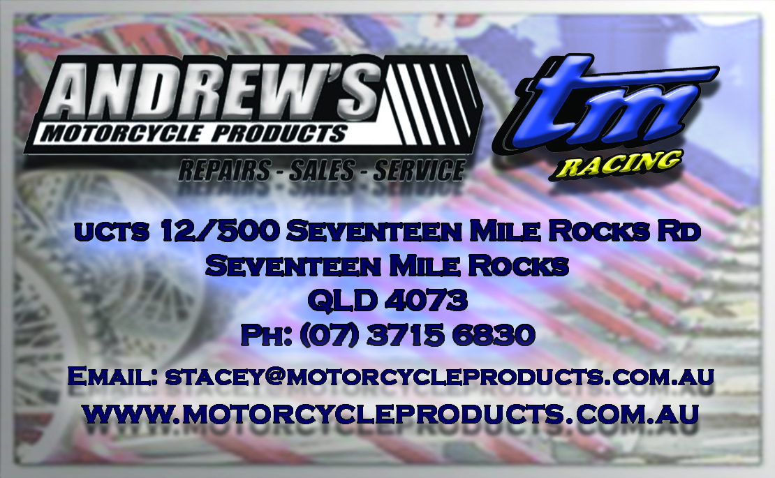 Business Card Design by p3nf01ds for Andrew's Motorcycle Products | Design #3246199