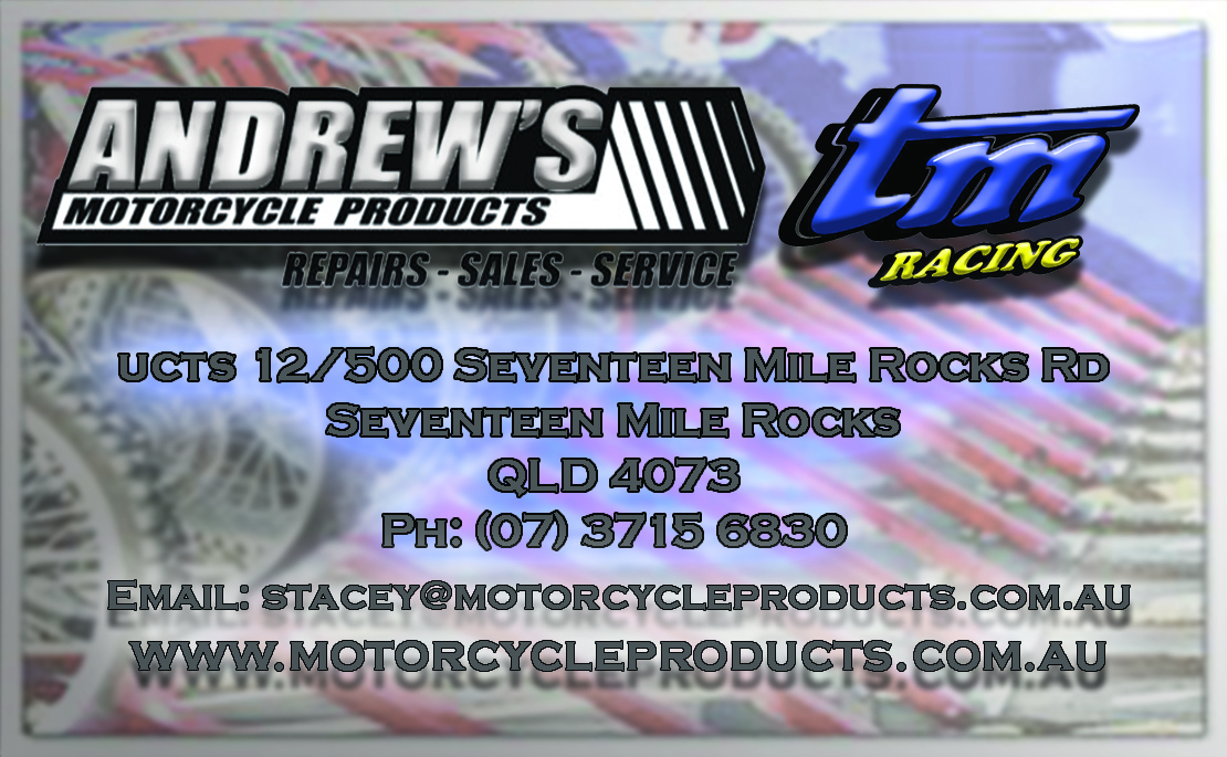 Business Card Design by p3nf01ds for Andrew's Motorcycle Products | Design #3246277