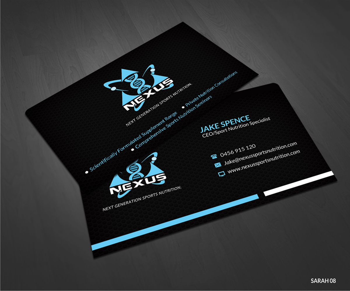 Business Card Design by Sarah Haroon for this project | Design #3242126