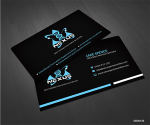 NEXUS Business Card Design | Business Card Design by Sarah Haroon