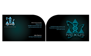 NEXUS Business Card Design | Business Card Design by Satyajit Sil Creations