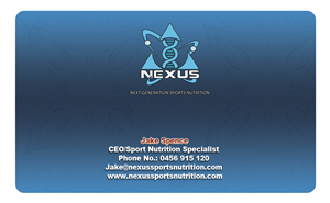 Business Card Design by Nishu4U