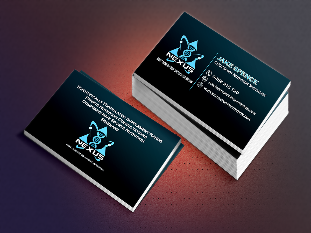 Business Card Design by Sajin for this project | Design #3258644