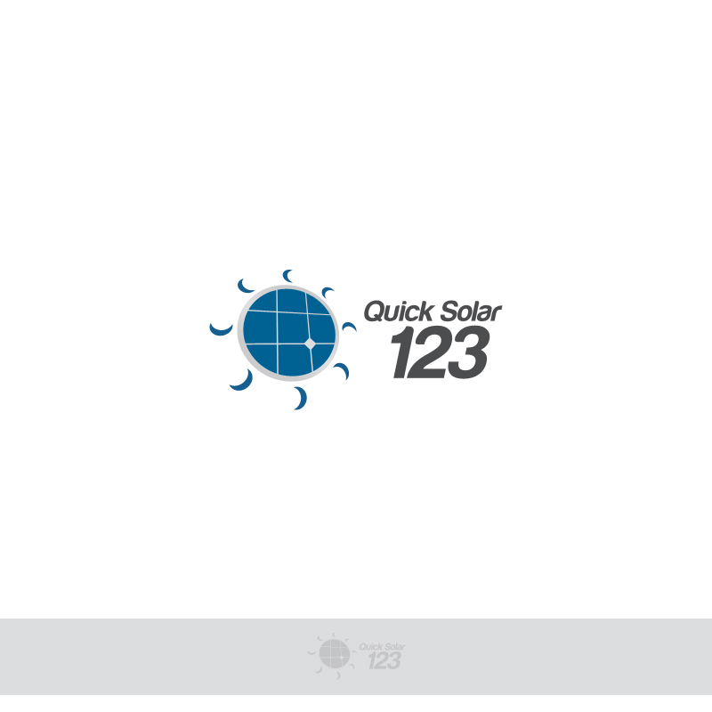 Logo Design by ketoprofen for Quick Solar 123 | Design #3242010