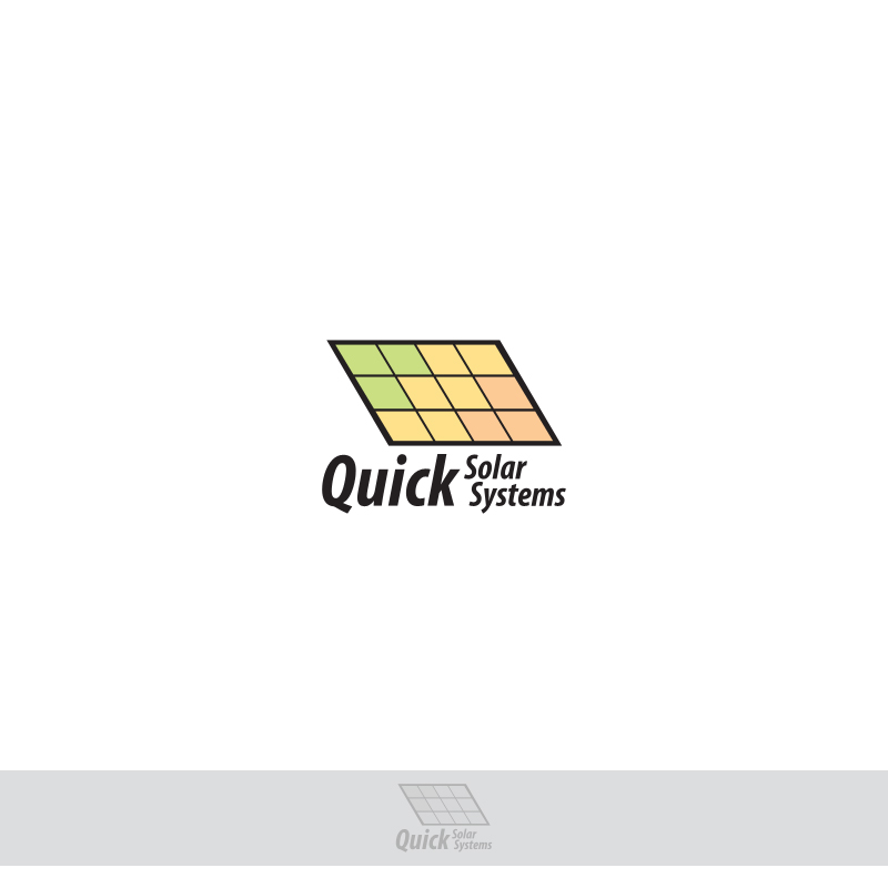Logo Design by ketoprofen for Quick Solar 123 | Design #3244426