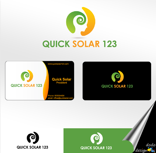 Diseño de Logo por _dodo_design_ para Quick Solar 123 | Diseño: #3238739