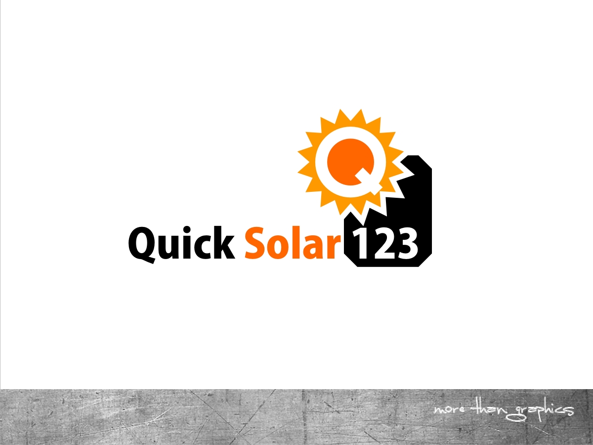 Logo Design by vladst2004 for Quick Solar 123 | Design #3241036