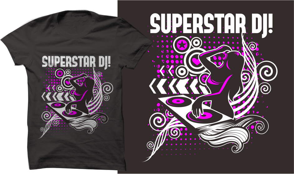 T-shirt Design by yuliART for Funky Clothing Corporation | Design #3297303
