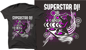 T-shirt Design by yuliART for Funky Clothing Corporation | Design #3297303