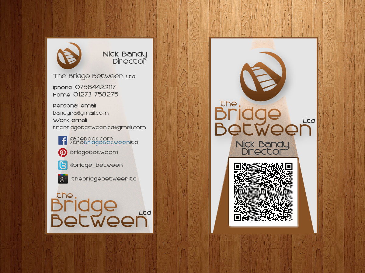 Logo Design by Tom 'Victorious' Wilkinson for the Bridge Between | Design #3398355
