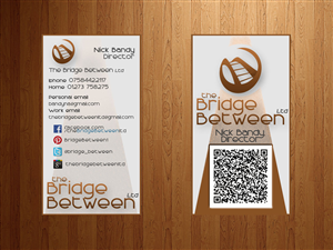 Logo Design by Tom 'Victorious' Wilkinson for the Bridge Between | Design: #3398355