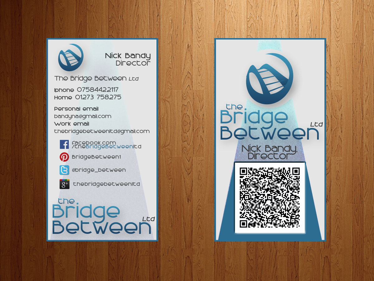 Logo Design by Tom 'Victorious' Wilkinson for the Bridge Between | Design #3398379
