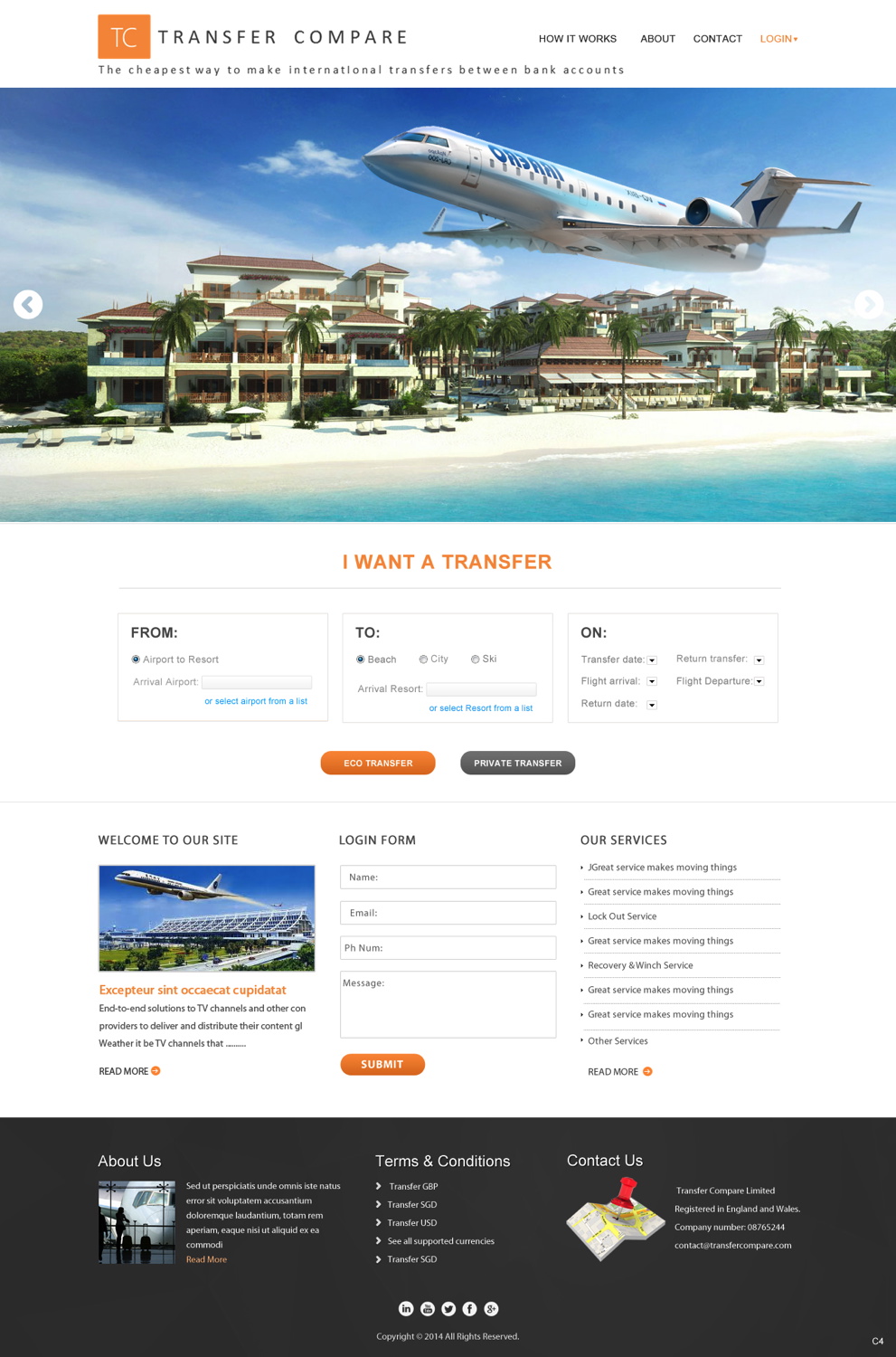 Web Design by pb for IMH Sarl | Design #3246070