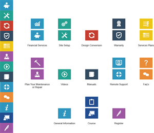 Design of 13 simple icons in same style for SITECH website | Icon-Design von Rendra Creative Art