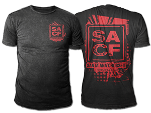 Santa Ana CrossFit t-shirt design