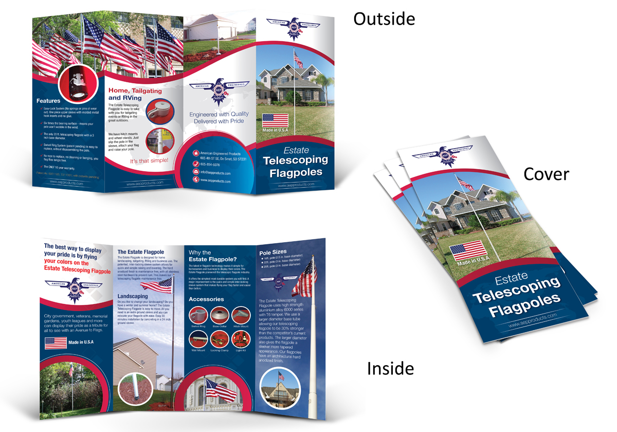 Brochure Design by Design House™ for American Engineered products | Design: #3302288