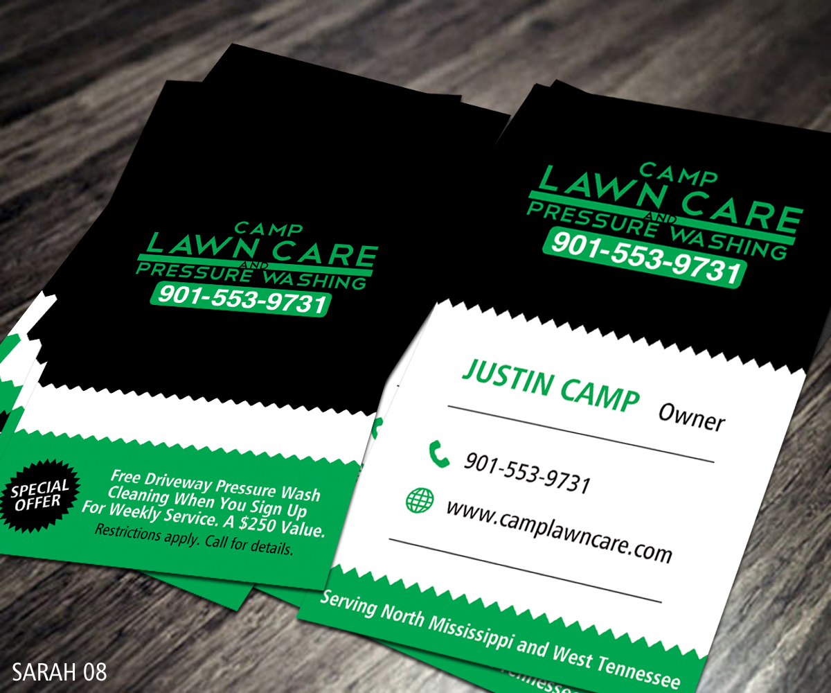 Lawn Care Business Cards Templates Free