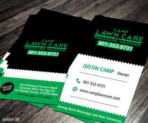 Business Card Design by Sarah Haroon