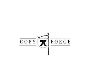 Design de Logo par Hiccups Design pour copyforge.com | Design : #3241623