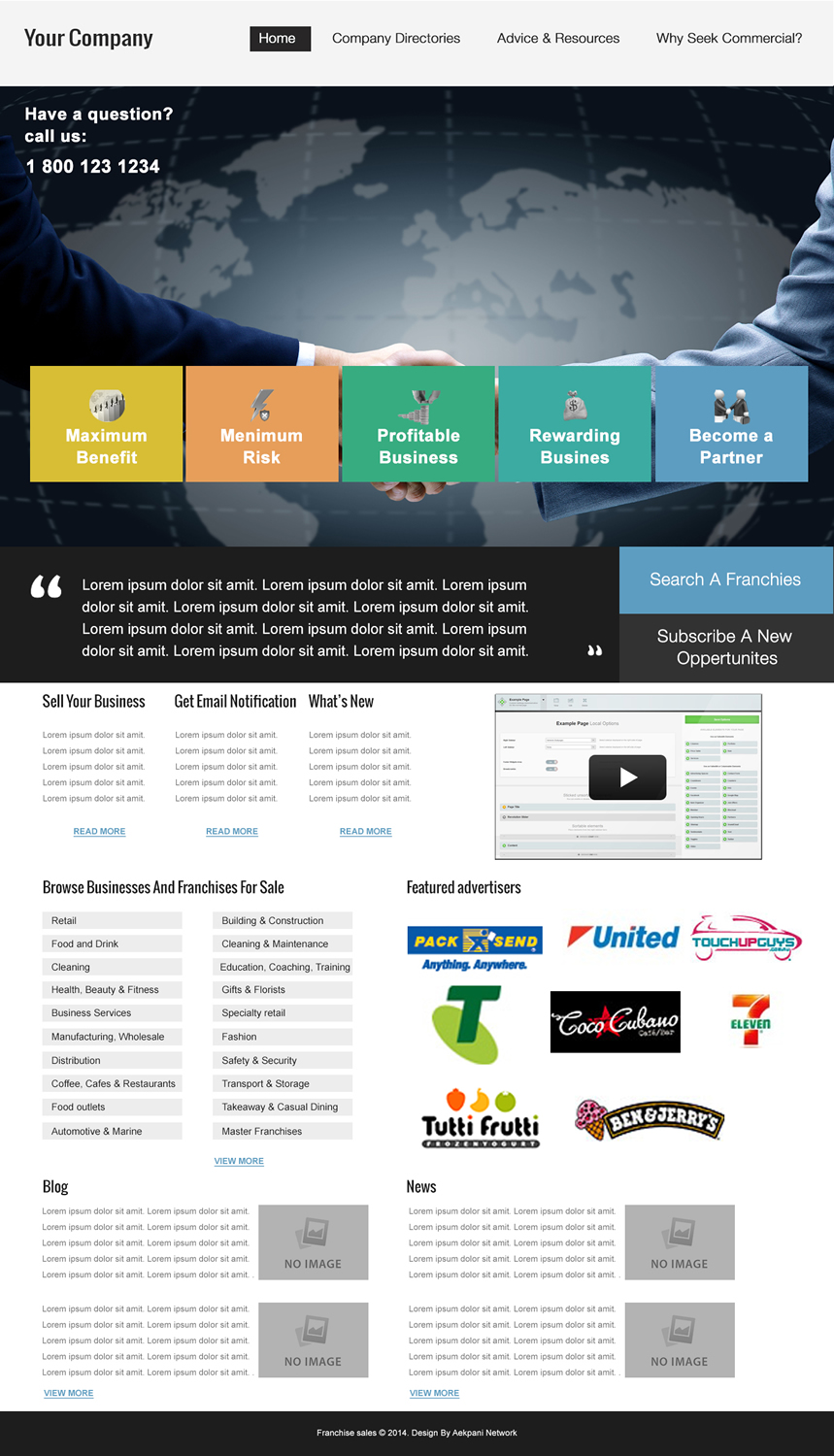 Web Design by Shoaib Abbasi for Digital Download | Design #3307613