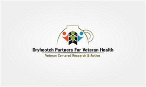Dryhootch Partners For Veteran Health: Veteran Centered Research & Action | Logo Design by GeorgeLogoDesign