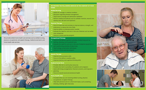 Brochure Design by creativezone for Trio Home Health Care of San Diego, Inc. | Design: #3292453