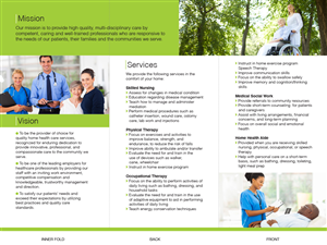 Brochure Design by PAS-CREATIVE for Trio Home Health Care of San Diego, Inc. | Design: #3302525
