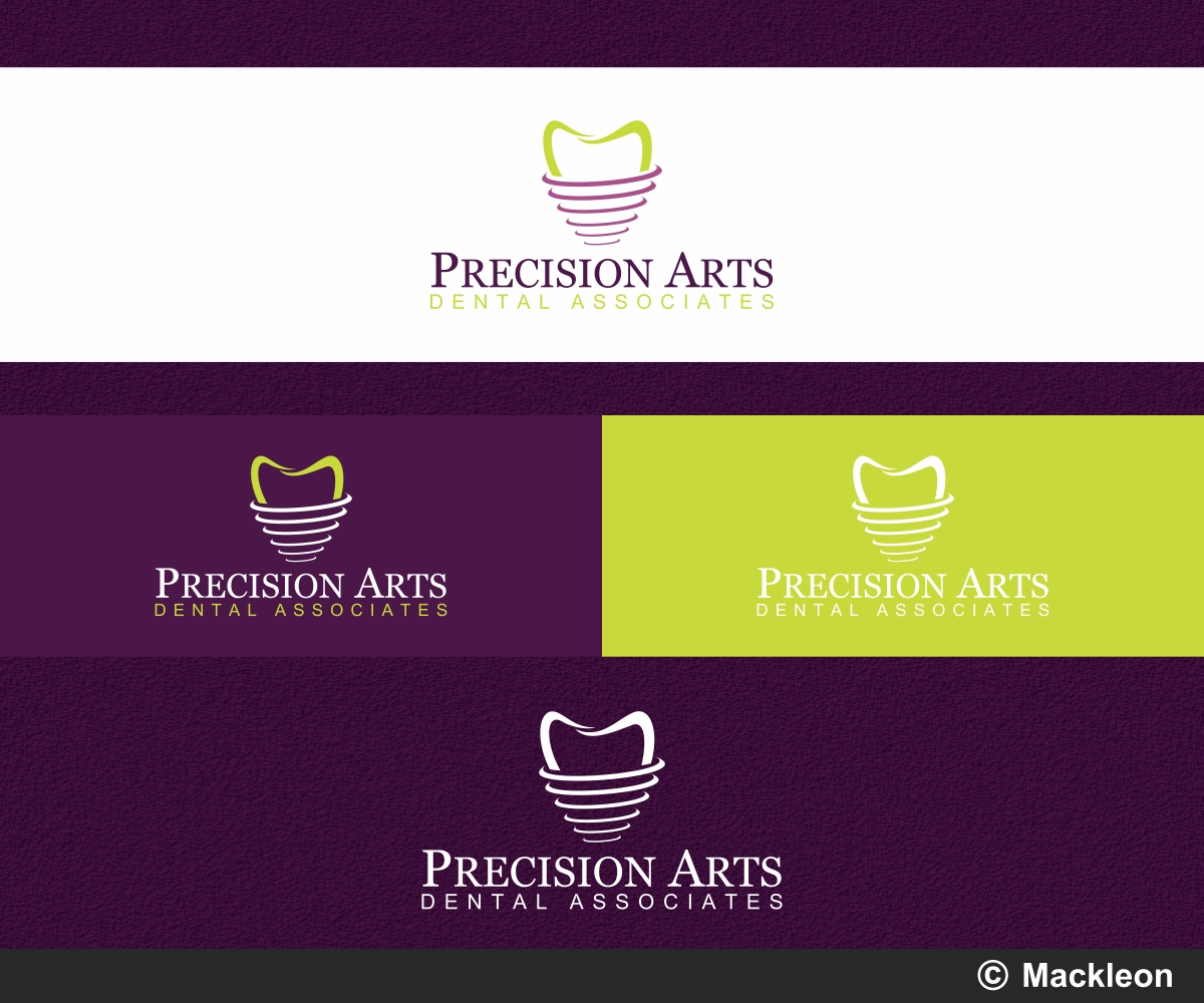 Logo Design by Mackleon for Precision Arts Dental Associates | Design #3255021