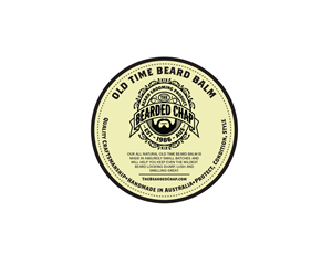 Beard Balm Label | Label Design by Sucre