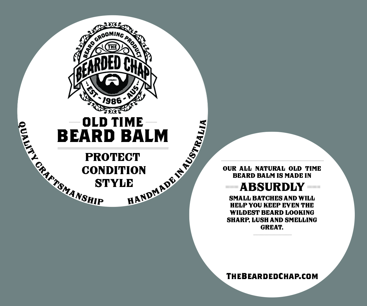 Label Design by michaela parry for The Bearded Chap | Design #3244684