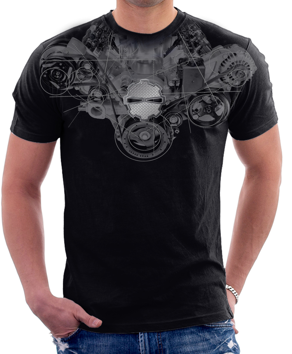 Diseño de Camiseta por dsgrapiko para GEARHEAD THREADS | Diseño #3306966