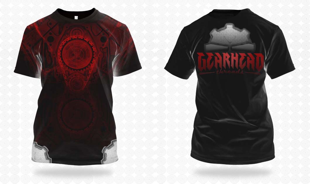 T-shirt Design by Faisal Amin for GEARHEAD THREADS | Design #3295621