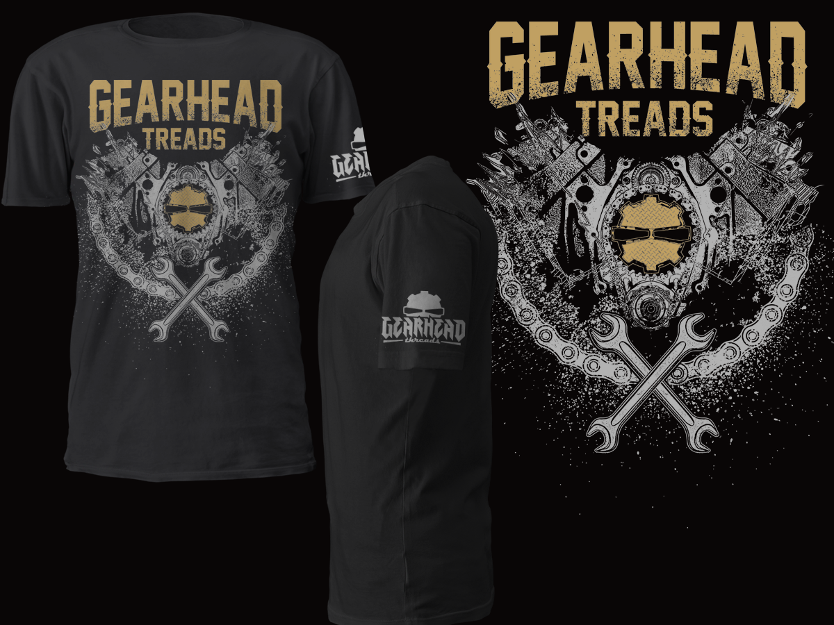 T-shirt Design by cithuwill for GEARHEAD THREADS | Design #3316014