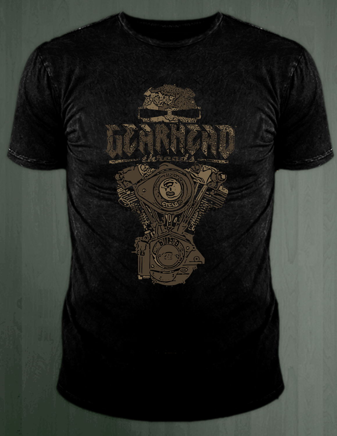 T-shirt Design by Adrian for GEARHEAD THREADS | Design #3275702