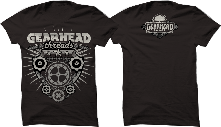 T-shirt Design by yuliART for GEARHEAD THREADS | Design #3318053