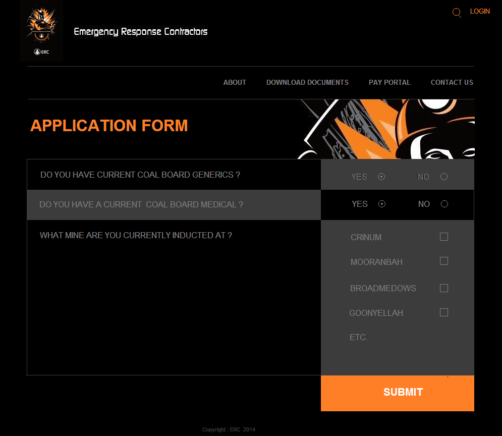 Web Design by coa for Emergency Response Contractors | Design #3377127
