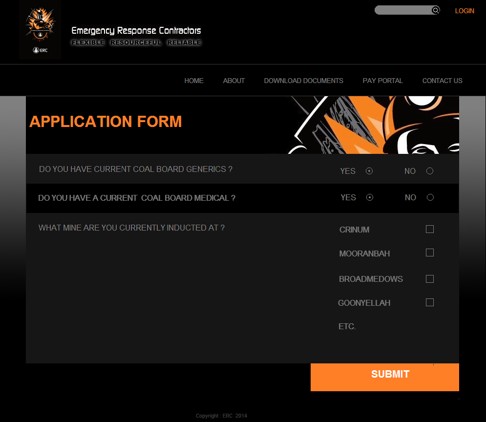 Web Design by coa for Emergency Response Contractors | Design #3382544