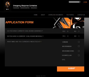 Web Design by coa for Emergency Response Contractors | Design: #3382544