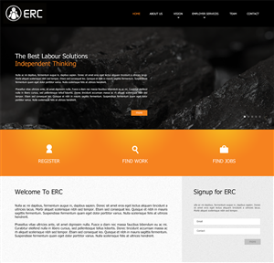Web Design by Omee for Emergency Response Contractors | Design: #3251050