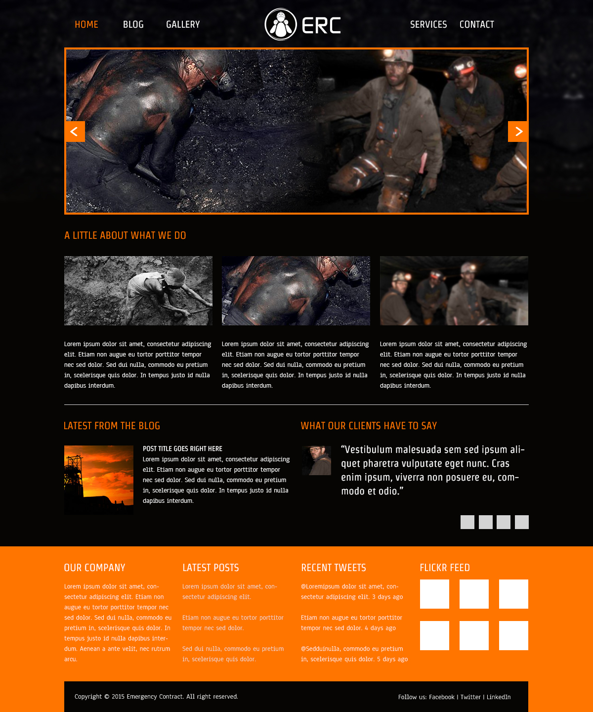 Web Design by Best Design Hub for Emergency Response Contractors | Design #3371651