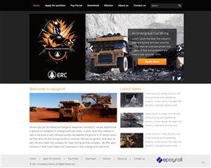 Web Design by pb for Emergency Response Contractors | Design: #3254894