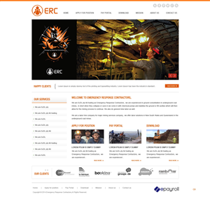 Web Design by pb for Emergency Response Contractors | Design: #3254922