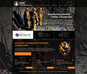 Web Design by Behriatech for Emergency Response Contractors | Design #3260953