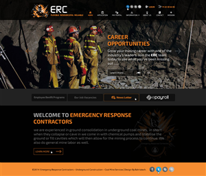 Web Design by Behriatech for Emergency Response Contractors | Design: #3260957