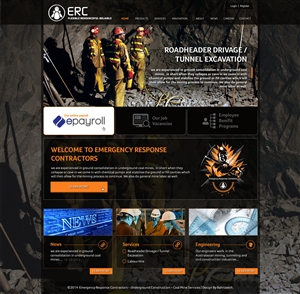 Web Design by Behriatech for Emergency Response Contractors | Design: #3301808