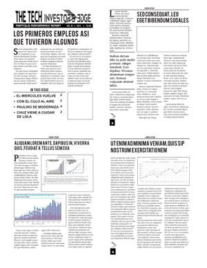 Diseño de Newsletter por Venus L. Penaflor para techinvestorsedge.com | Diseño: #3293925
