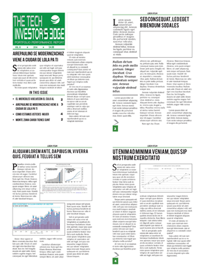 Diseño de Newsletter por Venus L. Penaflor para techinvestorsedge.com | Diseño: #3344300