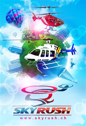 Poster/Magazine Design Project Skyrush