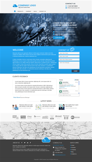 Web Design by Pixeleas for Riverbank Systems | Design: #3308768