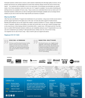 Web Design by Dark Tree for Riverbank Systems | Design #3379940